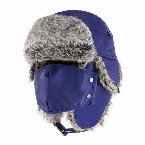 Water-Resistant Winter Hat with Mask