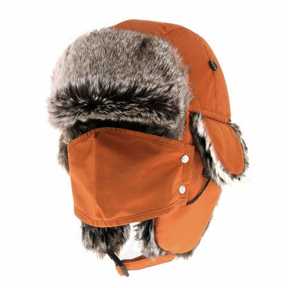 Water-Resistant Winter Hat with Mask