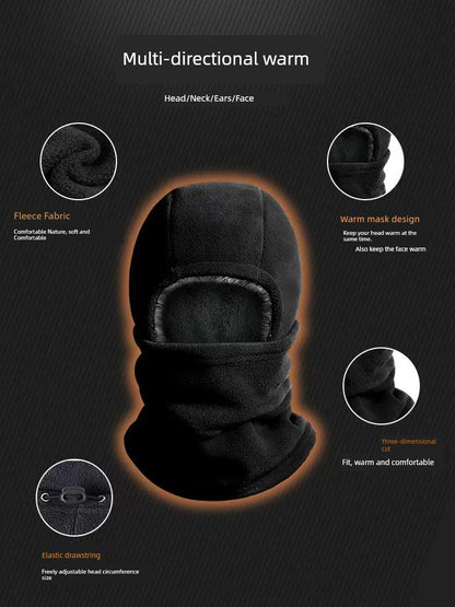 CozyShield 3-in-1 Scarf, Hood, and Mask